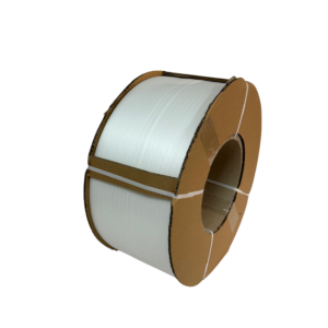 Feuillard PP auto blanc 9x0,63x3500ml diam 200 mm