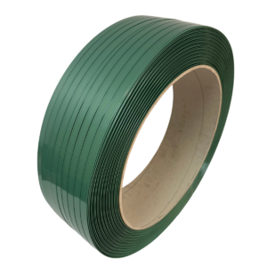 Feuillard PET vert lisse 16x1x1000ml diam 406 mm