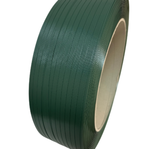 Feuillard PET gaufre vert 12x0,60x2600ml diam 406 mm